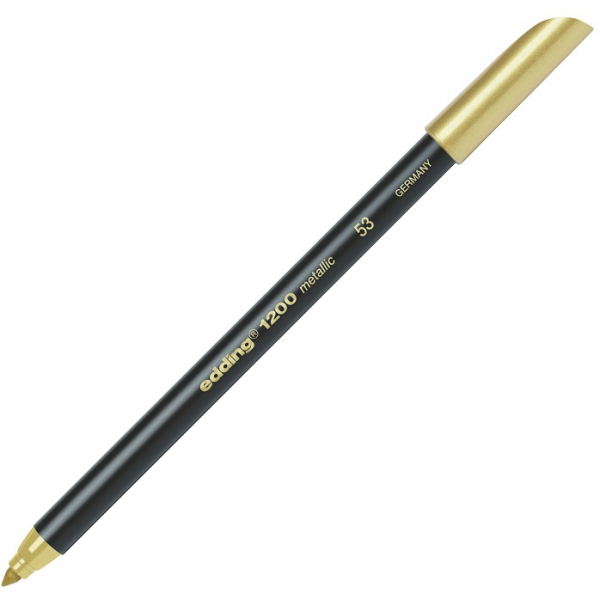 Edding Grafik Kalemi E-1200 Metalik Altın