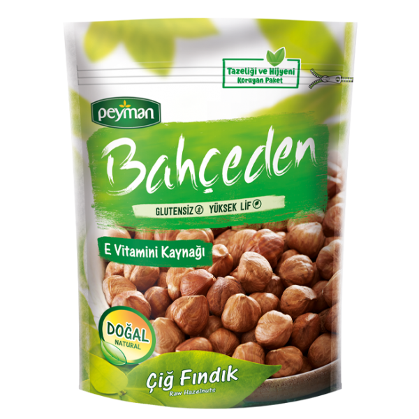 Peyman Bahçeden Glutensiz Kavrulmuş Çiğ Fındık 180 Gr