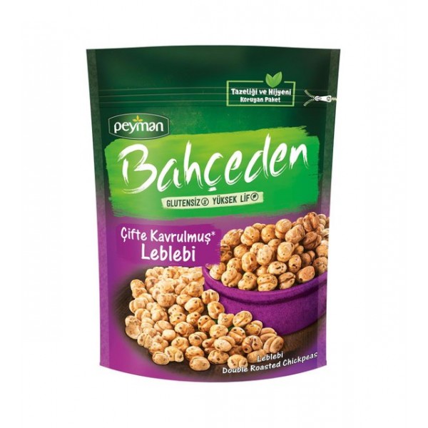Peyman Bahçeden Glutensiz Çifte  Kavrulmuş Leblebi 180 Gr