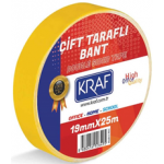 Kraf Çift Taraflı Bant 19MM X 25M 2519G