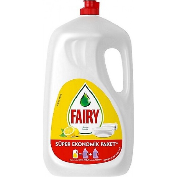 Fairy Sıvı Bulaşık Deterjanı Limon 2600 Ml 