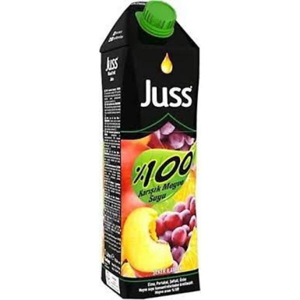 Juss % 100 Karışık Meyve Suyu 1 Lt x 12
