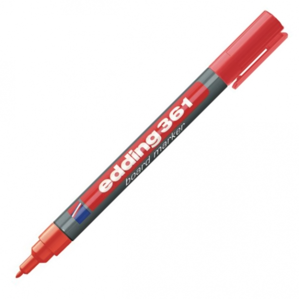 Edding Beyaz Tahta Kalemi E-361 Kırmızı