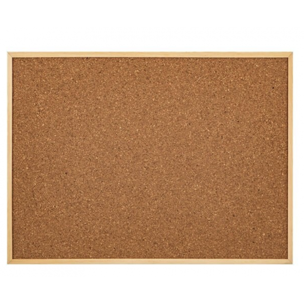 İnter Mantar Pano Ahşap Çerçeveli 45x60