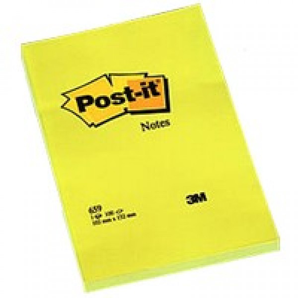 Post-it 659 Yapışkanlı Not Kağıdı 102 x 152