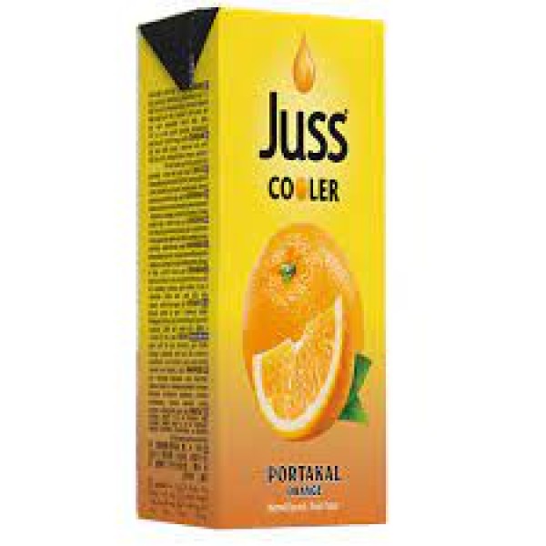 Juss Cooler Portakal Meyve Suyu 200 Ml x 27