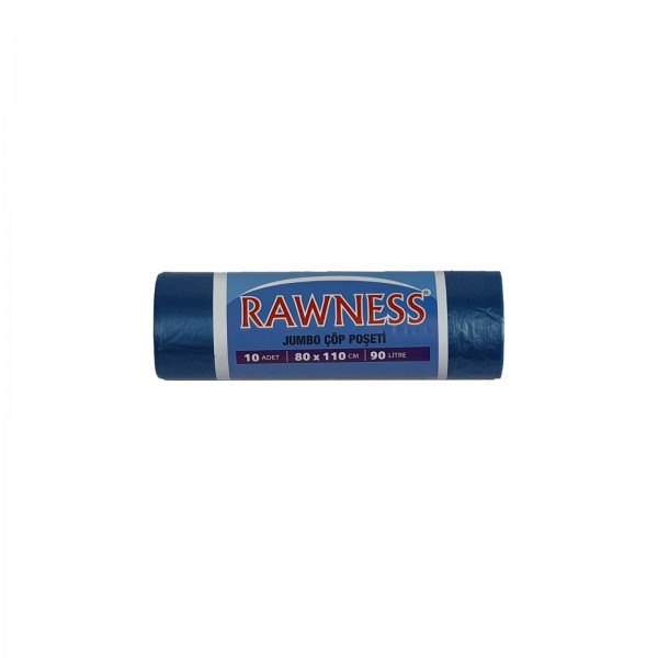 Rawness 80x110 Jumbo Boy Çöp Poşeti 350 Gr Mavi