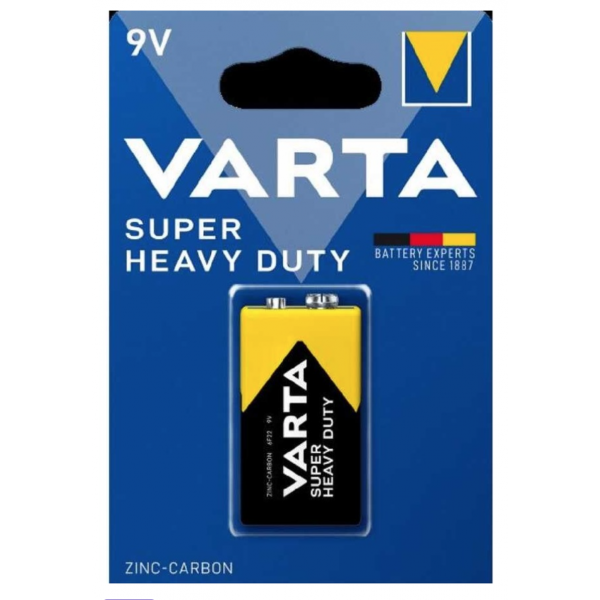 Varta Süperlife Çinko Pil 9V