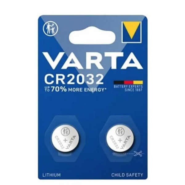 Varta CR2032 Lityum Pil İkili 3V
