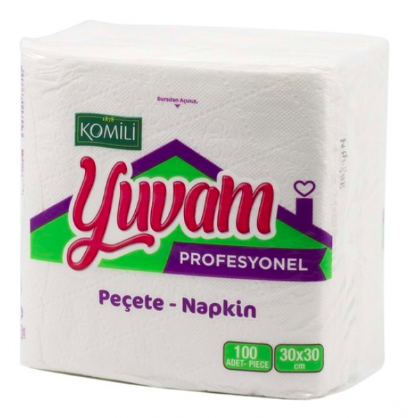 Komili Yuvam Profesyonel Peçete 30x30 Cm 100'lü