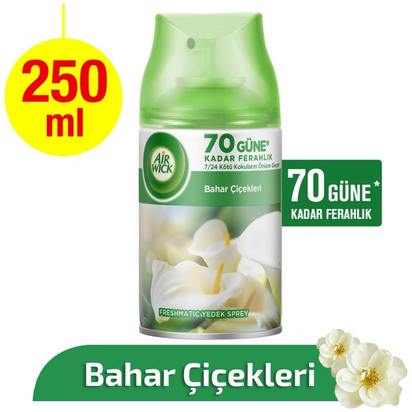 Air Wick Freshmatic Yedek Sprey Bahar Çiçekleri 250 Ml