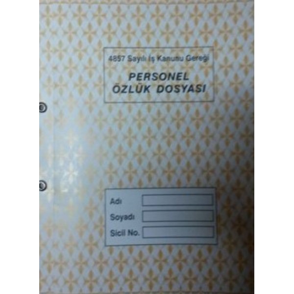 Altınyıldız Personel Özlük Dosyası