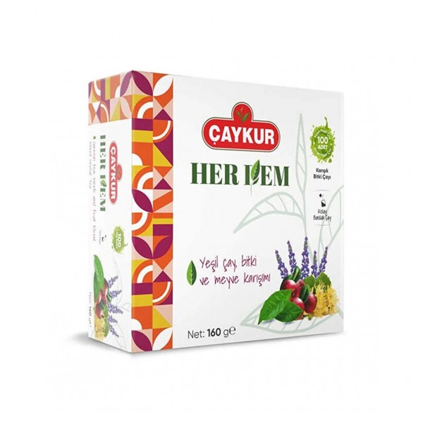 Çaykur Herdem Bardak Karışık Bitki Çayı 1.6 G X 100 Adet