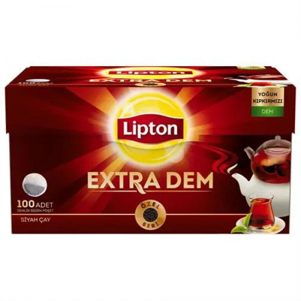 Lipton Ekstra Dem Demlik Poşet Çay 3.2 G X 100 Adet
