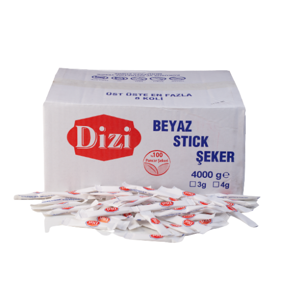 Dizi Stick Şeker 4 Kg