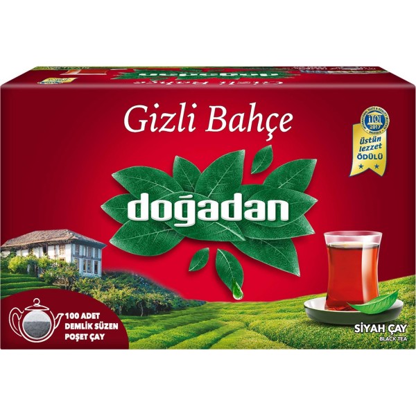 Doğadan Gizli Bahçe Demlik Poşet 3.2 Gr x 100 Adet