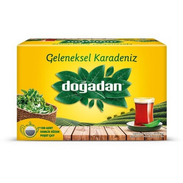 Doğadan Geleneksel Karadeniz Demlik Poşet 3.2 Gr x 100 Adet