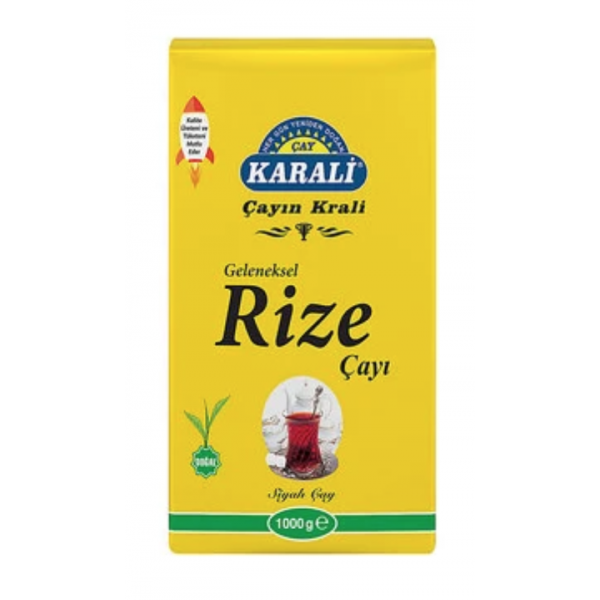 Karali Geleneksel Rize Siyah Dökme Çay 1 Kg