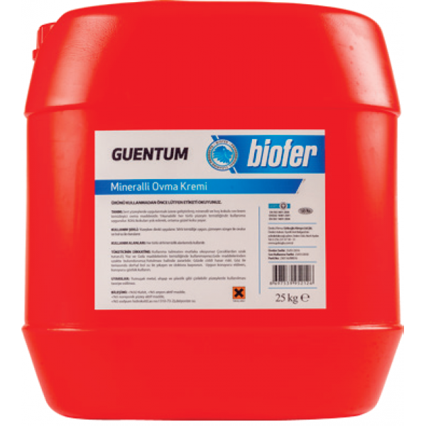 Biofer 25 Lt Guentum Mineralli Ovma Kremi