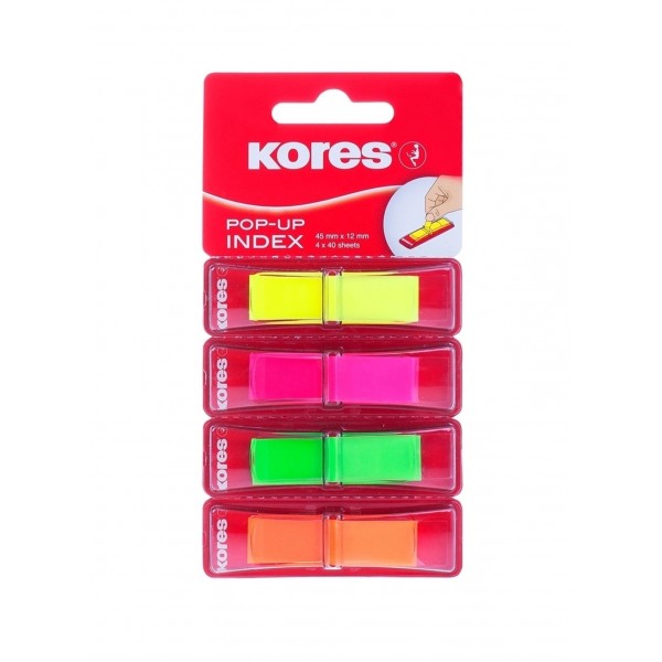 Kores İndex Film  45x12mm 4 Renk 40 Yp 