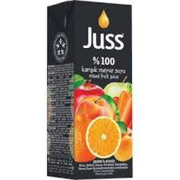 Juss Karışık Meyve Suyu 200 ML x 27