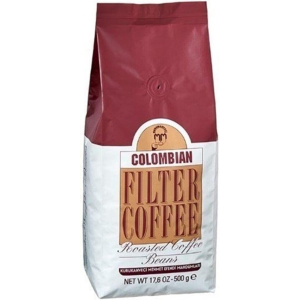 Kurukahveci Mehmet Efendi Colombian Çekirdek Kahve 500 Gr