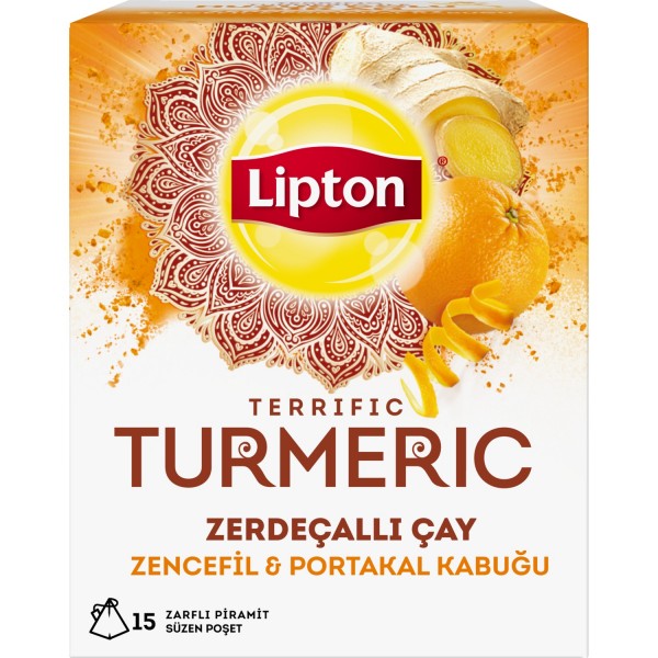 Lipton Turmeric Zerdaçal Bitki Çayı 2 Gr x 15
