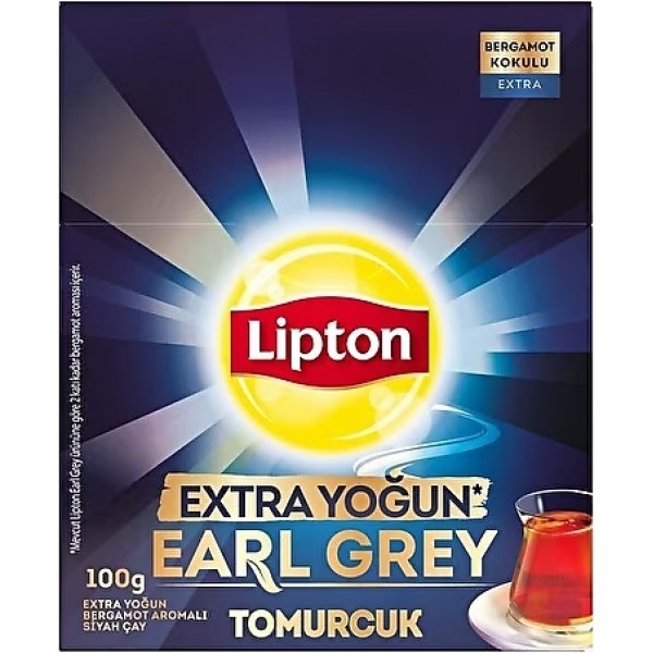 Lipton Extra Yoğun Early Grey Tomurcuk Çay 100 Gr