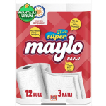 Maylo Süper Kağıt Havlu 3 Kat - 12 li 