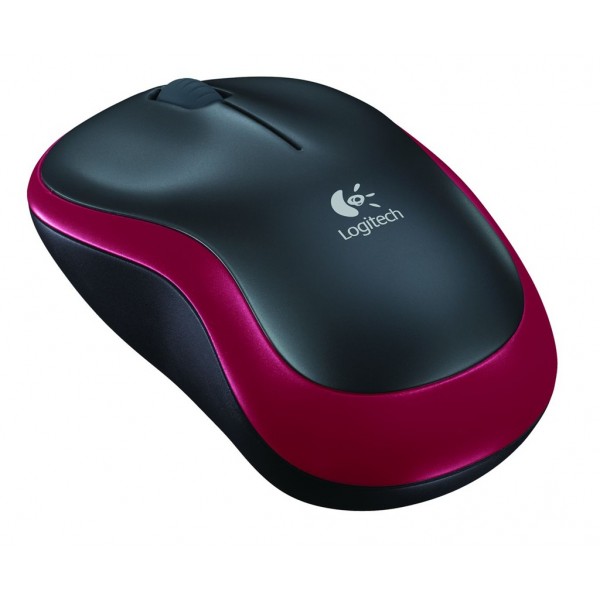 Logitech M185 Kablosuz Mouse Kırmızı