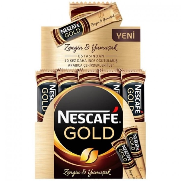 Nescafe Gold Hazır Kahve 2GRx100'lü Paket