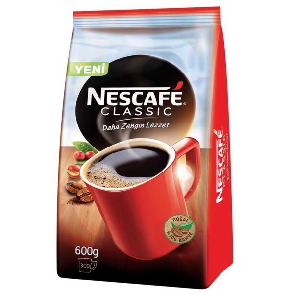 Nescafe Clasic 600 Gr Eko