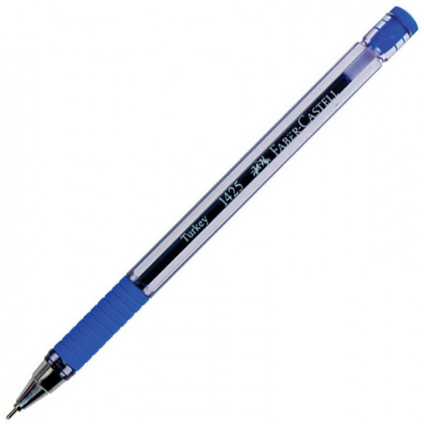 Faber-Castell Tükenmez Kalem 1425 İğne Uç Mavi