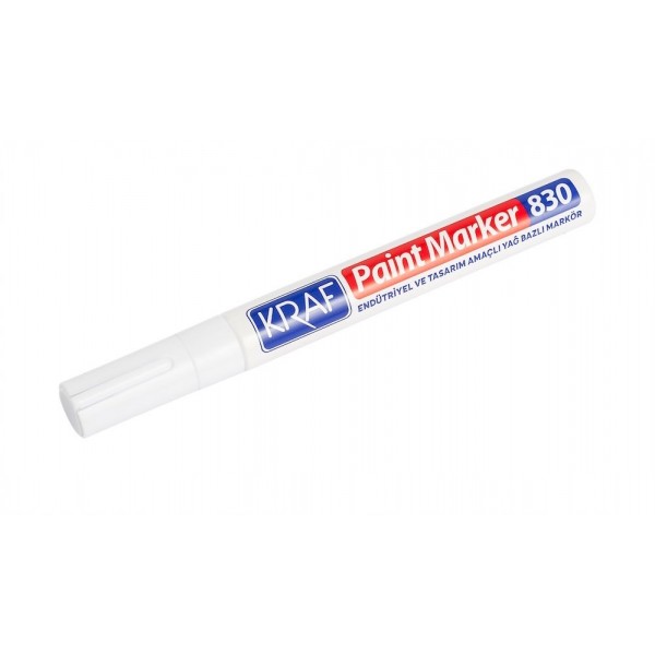 Kraf Paint Marker 830 Beyaz