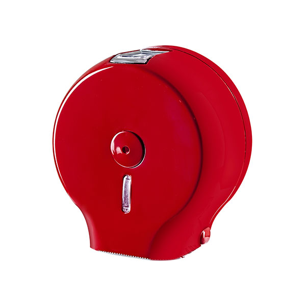 Palex Jumbo Dıştan Çekmeli Tuvalet Kağıdı Dispenseri - Kırmızı