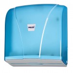 Palex Z Katlamalı Havlu Dispenseri - Şeffaf Mavi 21 cm