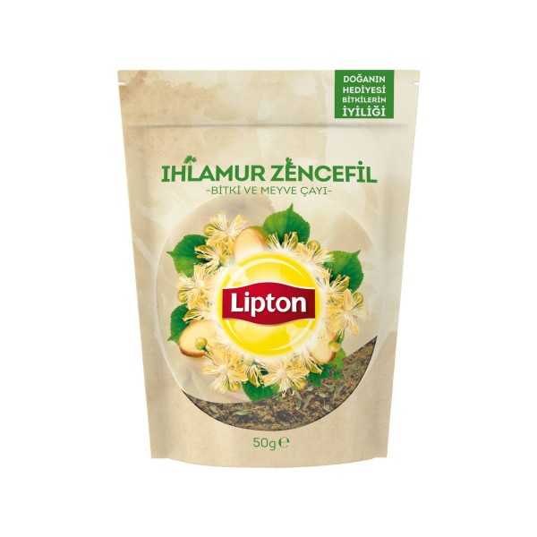 Lipton Ihlamur Zencefil Bitki Çayı 50 Gr
