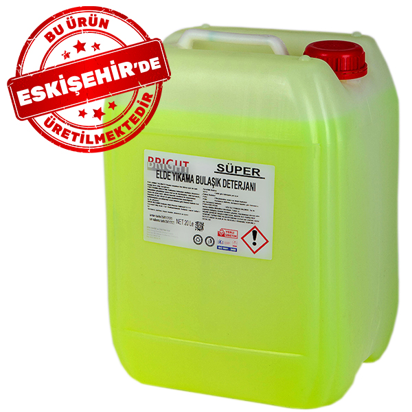 Bright Bulaşık Deterjanı Elde Yıkama Süper 20 Lt