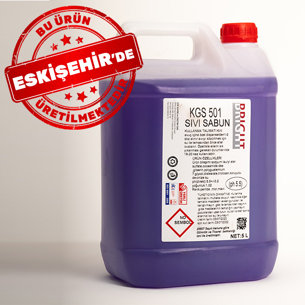 Bright Sıvı El Sabunu 5 L Mor