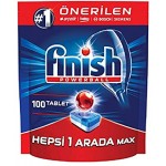 Finish Hepsi Bir Arada Bulaşık Makinesi Deterjanı 100'lü Tablet