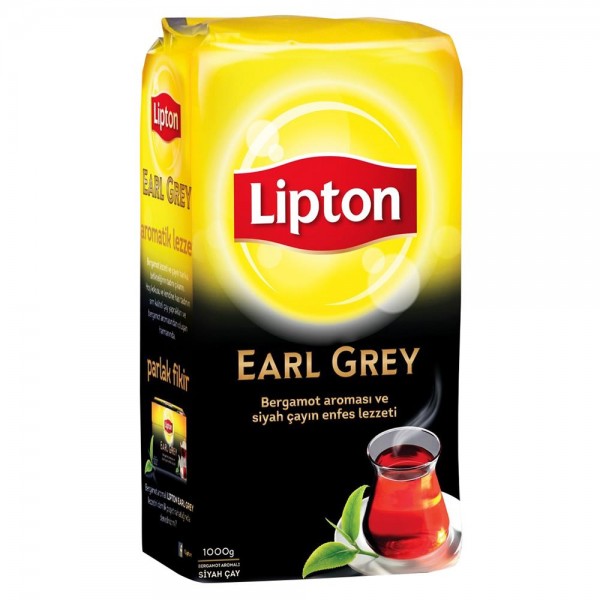 Lipton Earl Grey Dökme Çay Bergamotlu 1 Kg