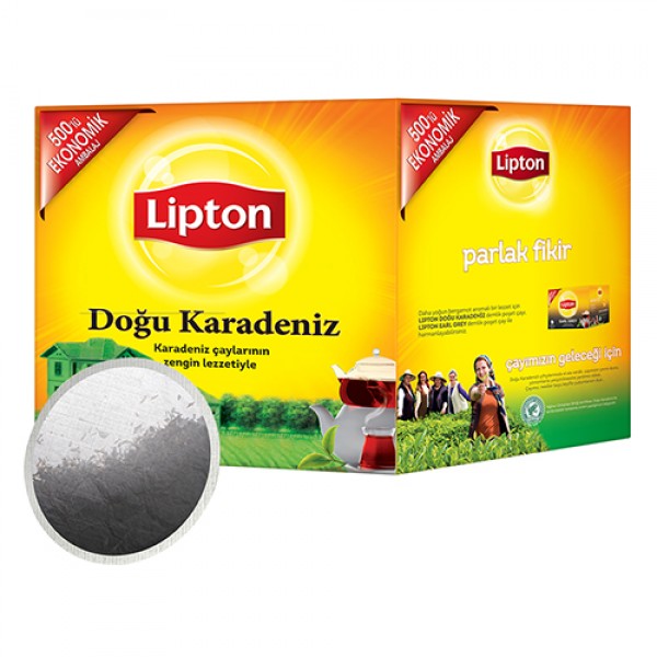 Lipton Doğu Karadeniz Demlik Poşet Çay Bergamotlu 3.2 G X 500 Adet - Kutu