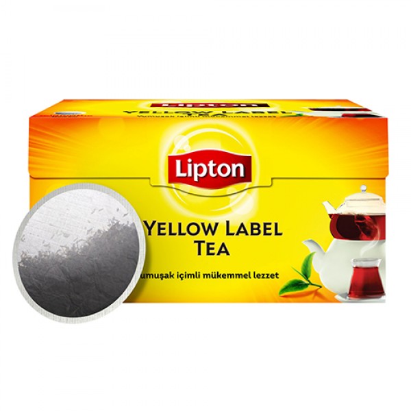 Lipton Yellow Label Demlik Poşet Çay 3.2 G X 100 Adet - Kutu