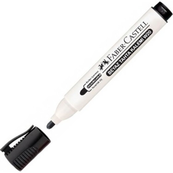 Faber Castell Beyaz Tahta Kalemi W153 Siyah