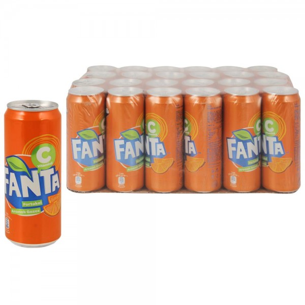 Fanta 330 ml X 24 Adet