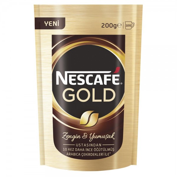 Nescafe Gold Kahve Poşet 200 G