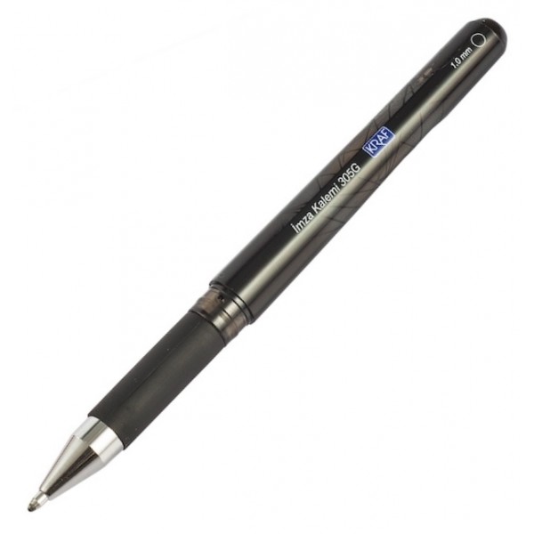 Kraf İmza Kalem 1.0 Mm Siyah 305g