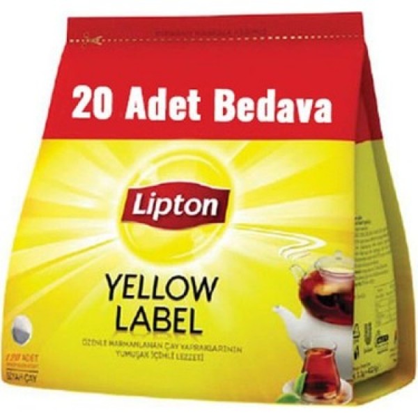 Lipton Yellow Label Demlik Poşet Çay 3.2 G X 120 Adet