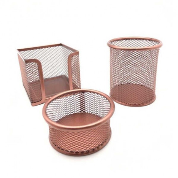 Mas 505 Perfore Üçlü Set - Rose Gold