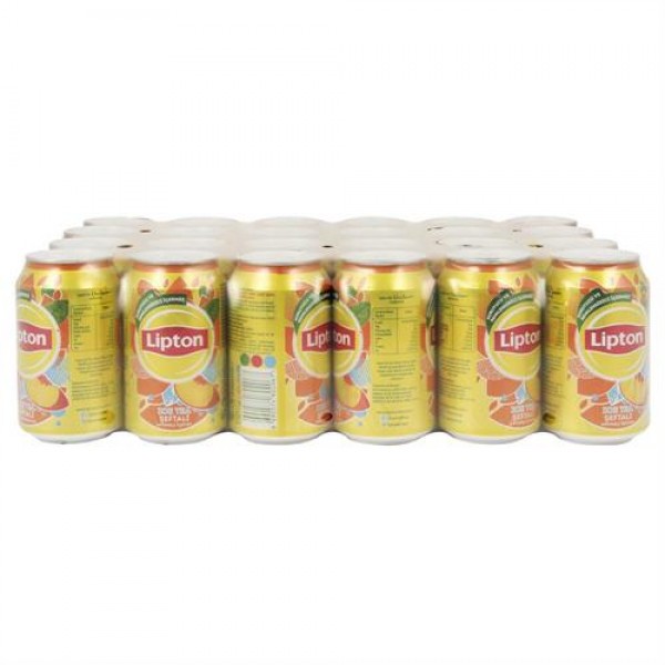 Lipton Ice Tea Şeftali Aromalı 330 ml X 24 Adet